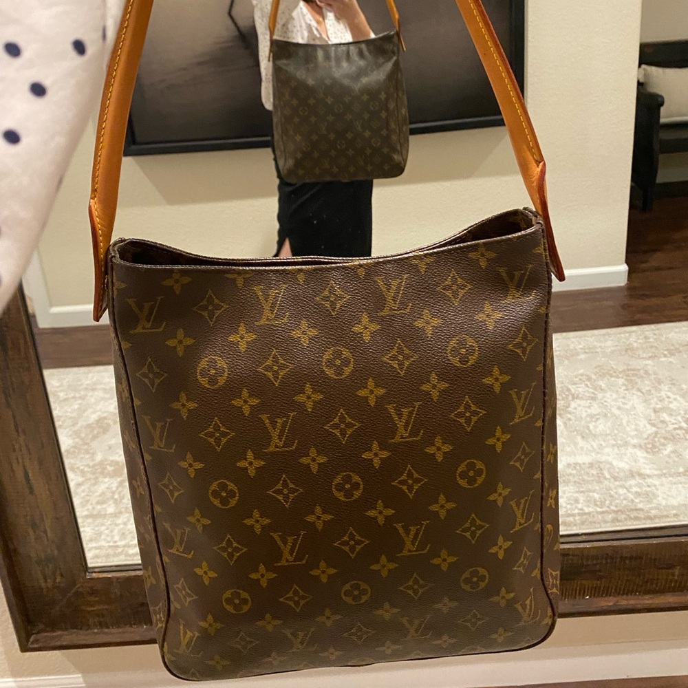 MONOGRAM CANVAS LOOPING GM